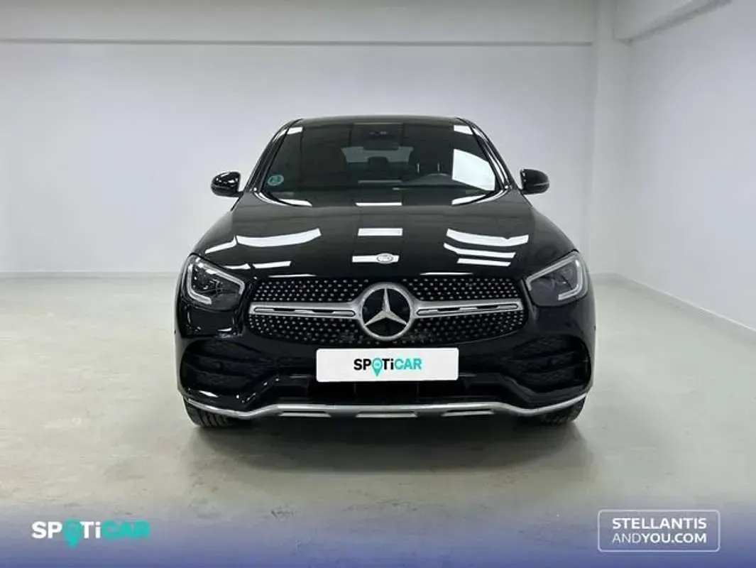 Usado Mercedes GLC220 170 CV (125 kW) 2020 Negro SUV