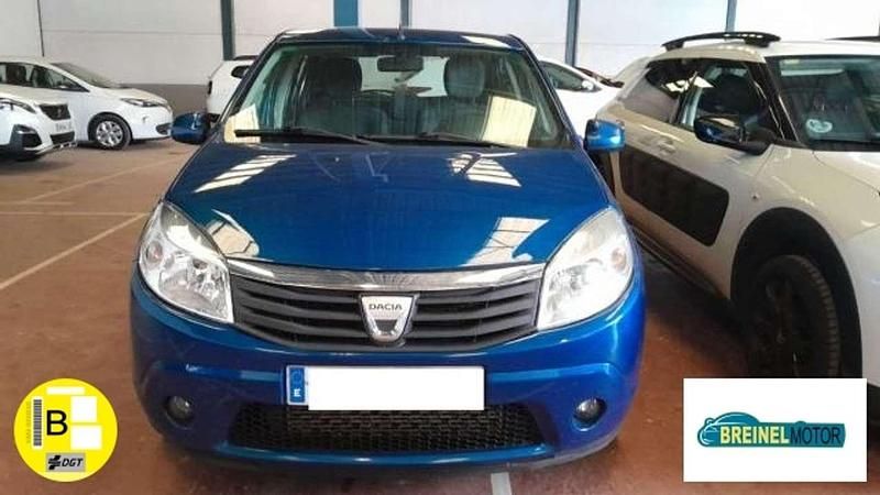 Usado Dacia Sandero Lauréate 86 CV (63 kW) 2009 Azul Utilitario