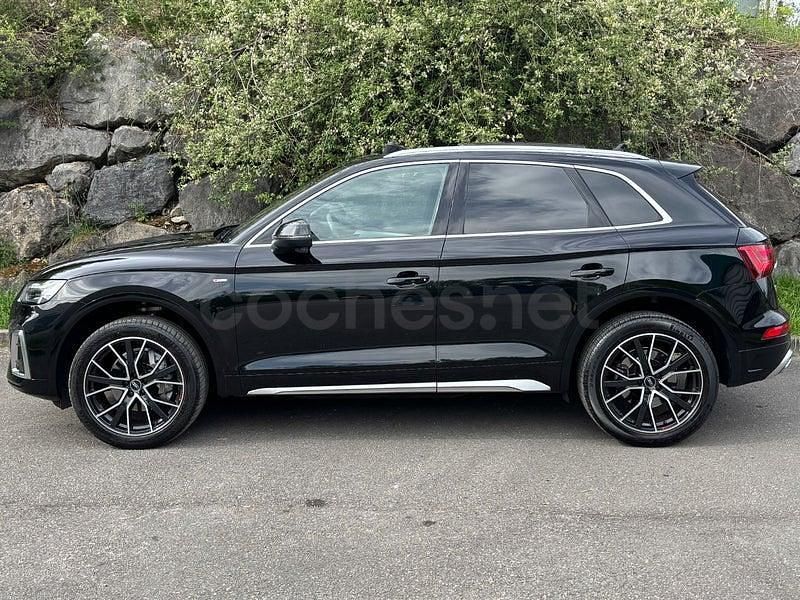 Usado Audi Q5 S-Line 204 CV (150 kW) 2021 Negro SUV