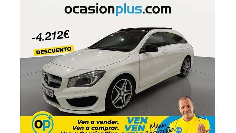 Usado Mercedes CLA200 Shooting Brake 136 CV (100 kW) 2016 Blanco Familiar