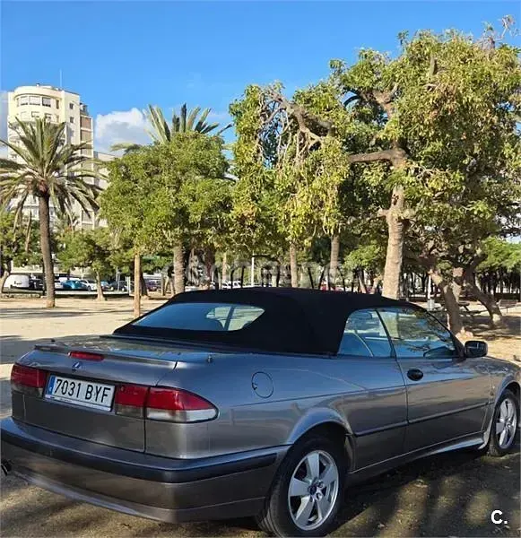 Usado Saab 9-3 185 CV (136 kW) 2002 Gris / plata Descapotable