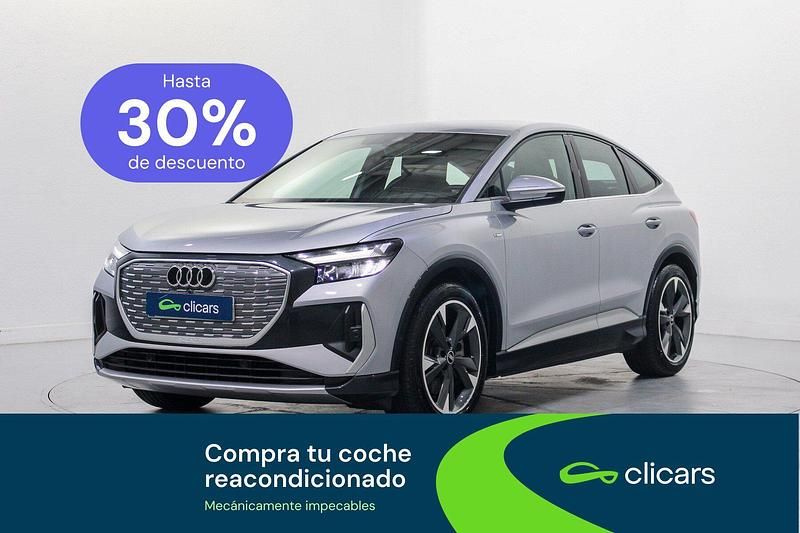 Usado Audi Q4 Sportback e-tron Advanced 150 kW (204 CV) 2023 Gris SUV