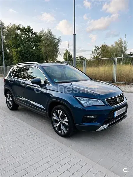 Usado Seat Ateca XCELLENCE 150 CV (110 kW) 2017 Azul SUV