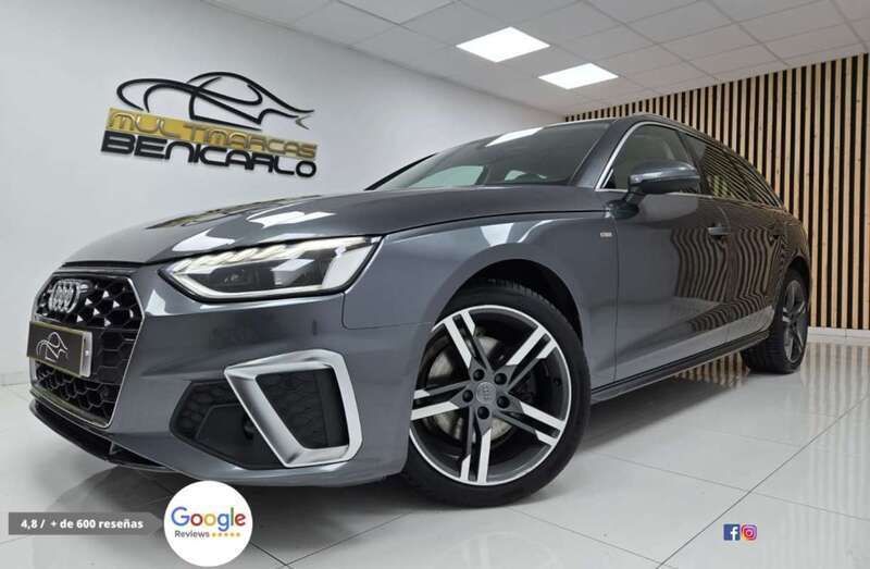 Gris Usado 2020 Audi A4 S-Line Familiar | 24.900 € (Precio justo) - Imagen 1/4