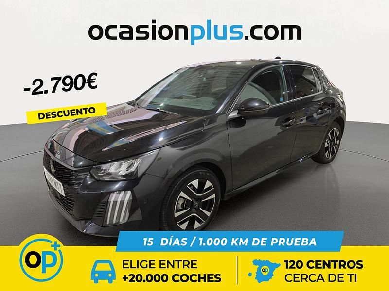 Negro Usado 2025 Peugeot 208 Allure Utilitario | 18.600 € (Precio justo) - Imagen 1/4