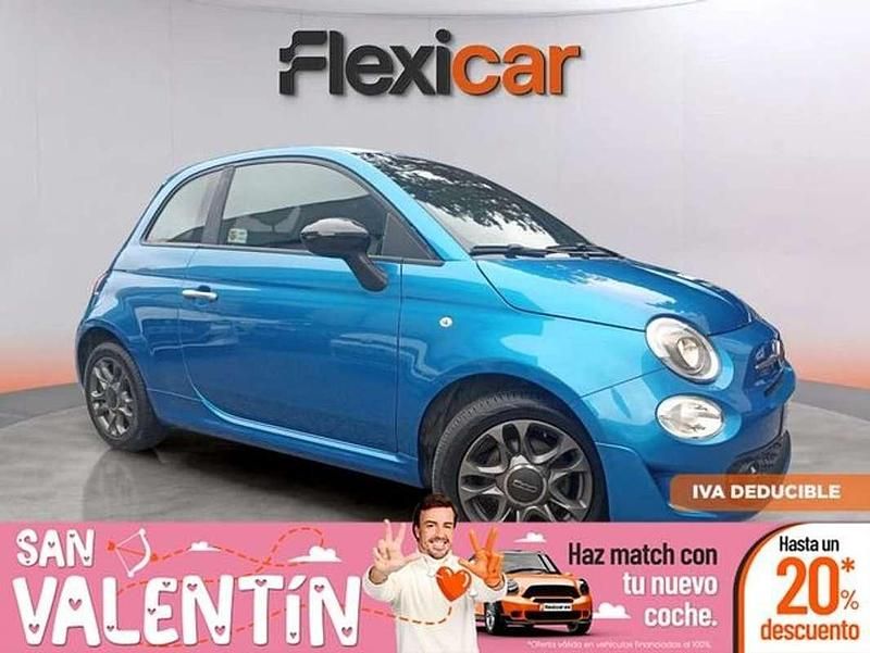 Azul Usado 2021 Fiat 500 Connect Berlina | 9490 € (Precio justo) - Imagen 1/4