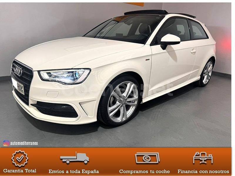 Blanco Usado 2014 Audi A3 Ambition Berlina | 16.990 € (Precio justo) - Imagen 1/4