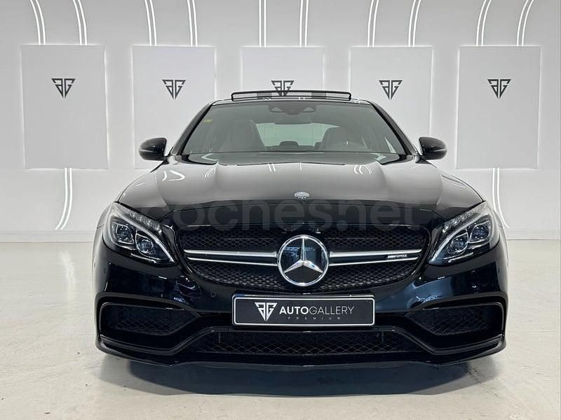 Usado Mercedes C63S AMG 510 CV (375 kW) 2016 Negro Berlina