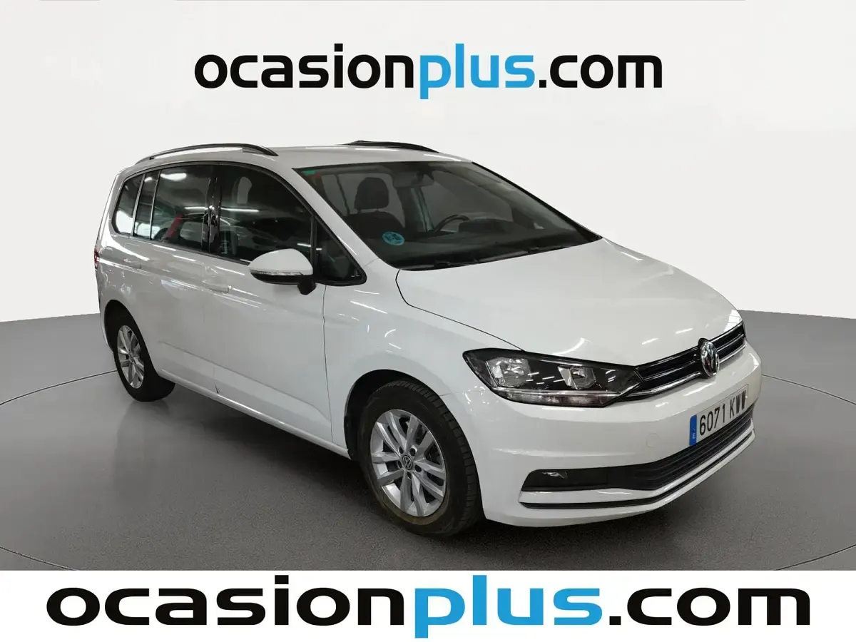 Usado VW Touran Business 116 CV (85 kW) 2019 Blanco Monovolumen