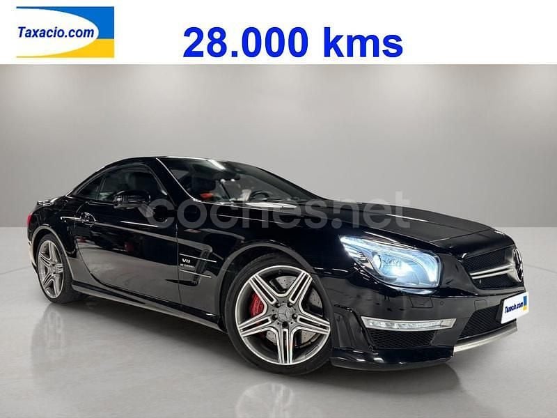 Negro Usado 2014 Mercedes SL63 AMG AMG Descapotable | 62.900 € - Imagen 1/4