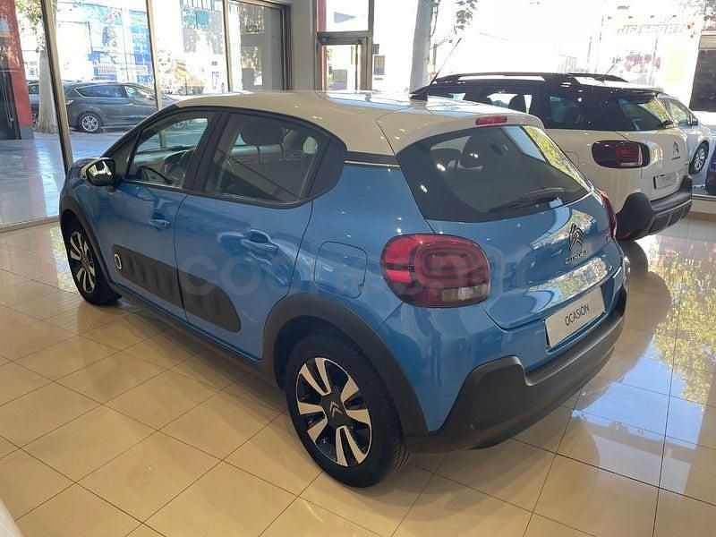 Usado Citroën C3 Feel 82 CV (60 kW) 2019 Azul Utilitario