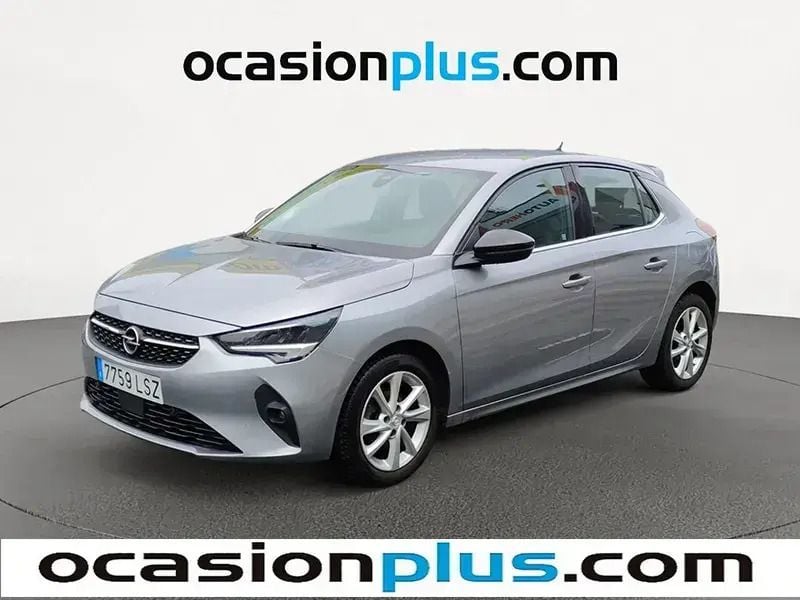 Gris Usado 2021 Opel Corsa Elegance Utilitario | 12.264 € (Precio justo) - Imagen 1/4