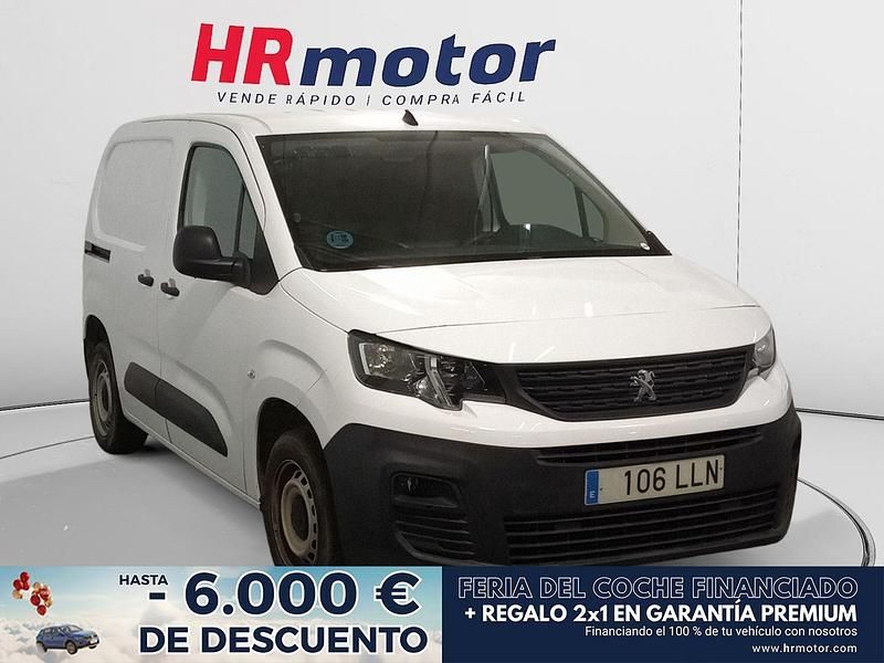 Blanco Usado 2020 Peugeot Partner Monovolumen | 10.514 € - Imagen 1/4