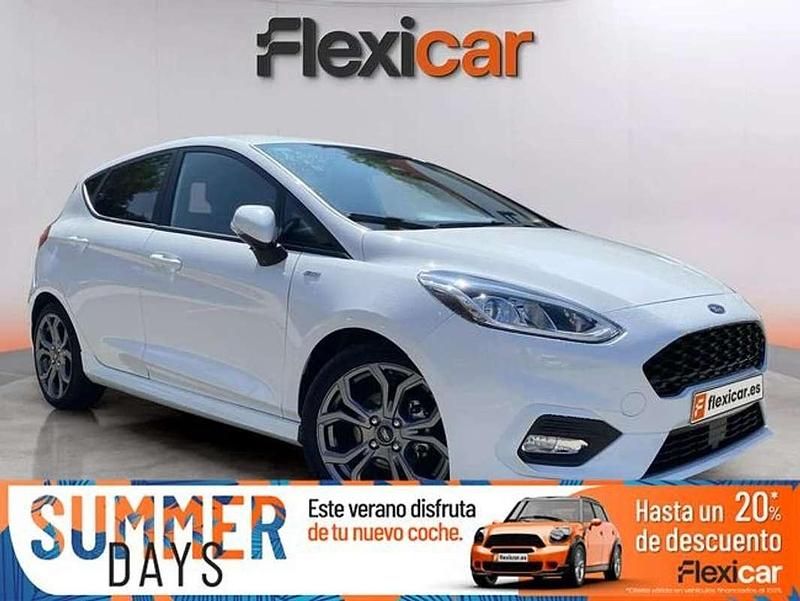 Blanco Usado 2019 Ford Fiesta ST-Line Utilitario | 13.790 € (Precio justo) - Imagen 1/4