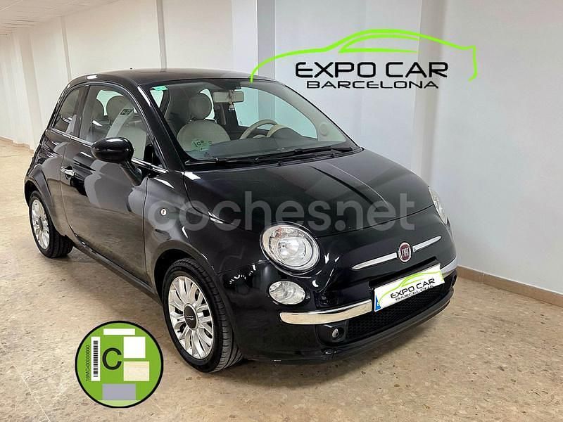 Negro Usado 2015 Fiat 500 Lounge Berlina | 6999 € (Buen precio) - Imagen 1/4