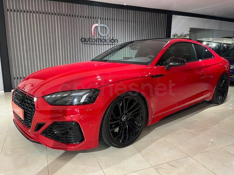 Usado Audi RS5 450 CV (330 kW) 2021 Rojo Coupe