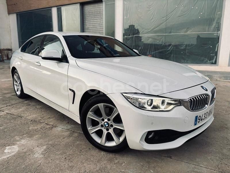 Blanco Usado 2015 BMW 420 Gran Coupé Coupe | 13.499 € (Super precio) - Imagen 1/4