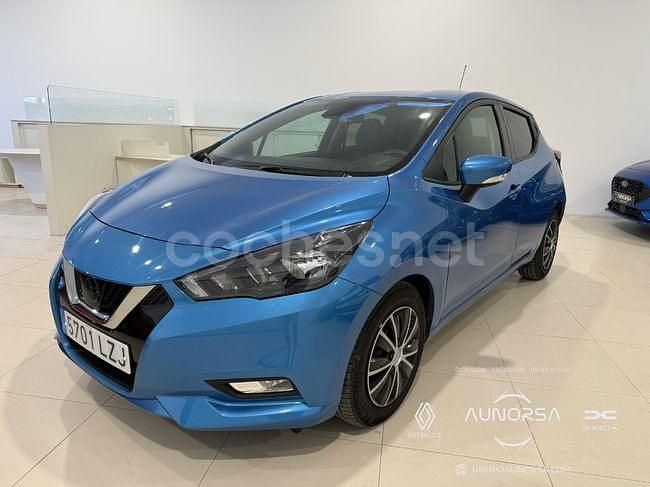 Usado Nissan Micra Acenta 92 CV (67 kW) 2022 Azul Utilitario