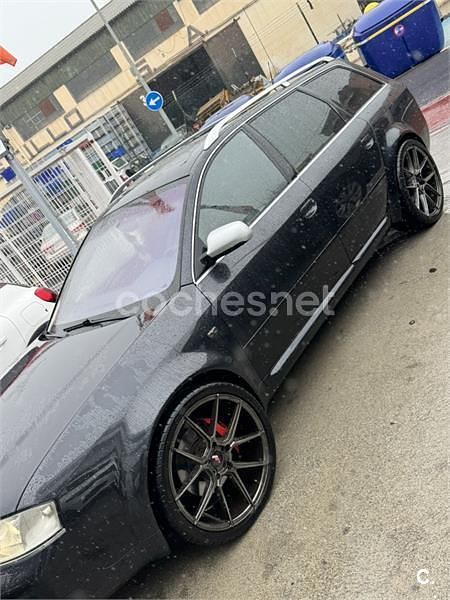 Usado Audi A6 300 CV (220 kW) 2002 Negro Familiar