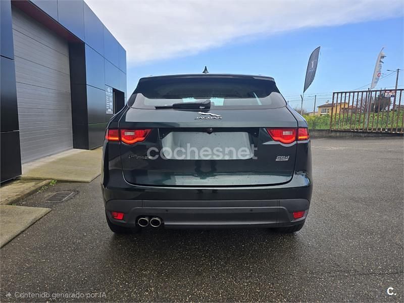 Usado Jaguar F-Pace Prestige 180 CV (132 kW) 2017 Verde SUV