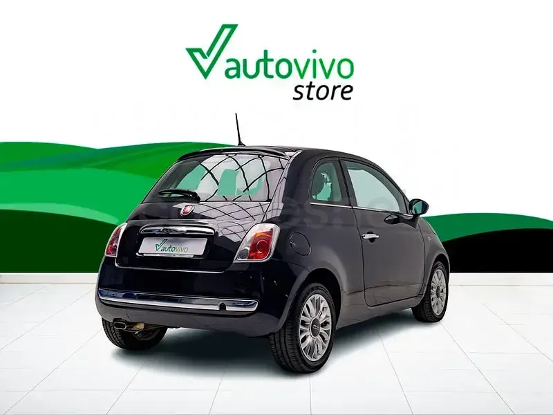 Usado Fiat 500C Lounge 69 CV (50 kW) 2019 Negro Descapotable