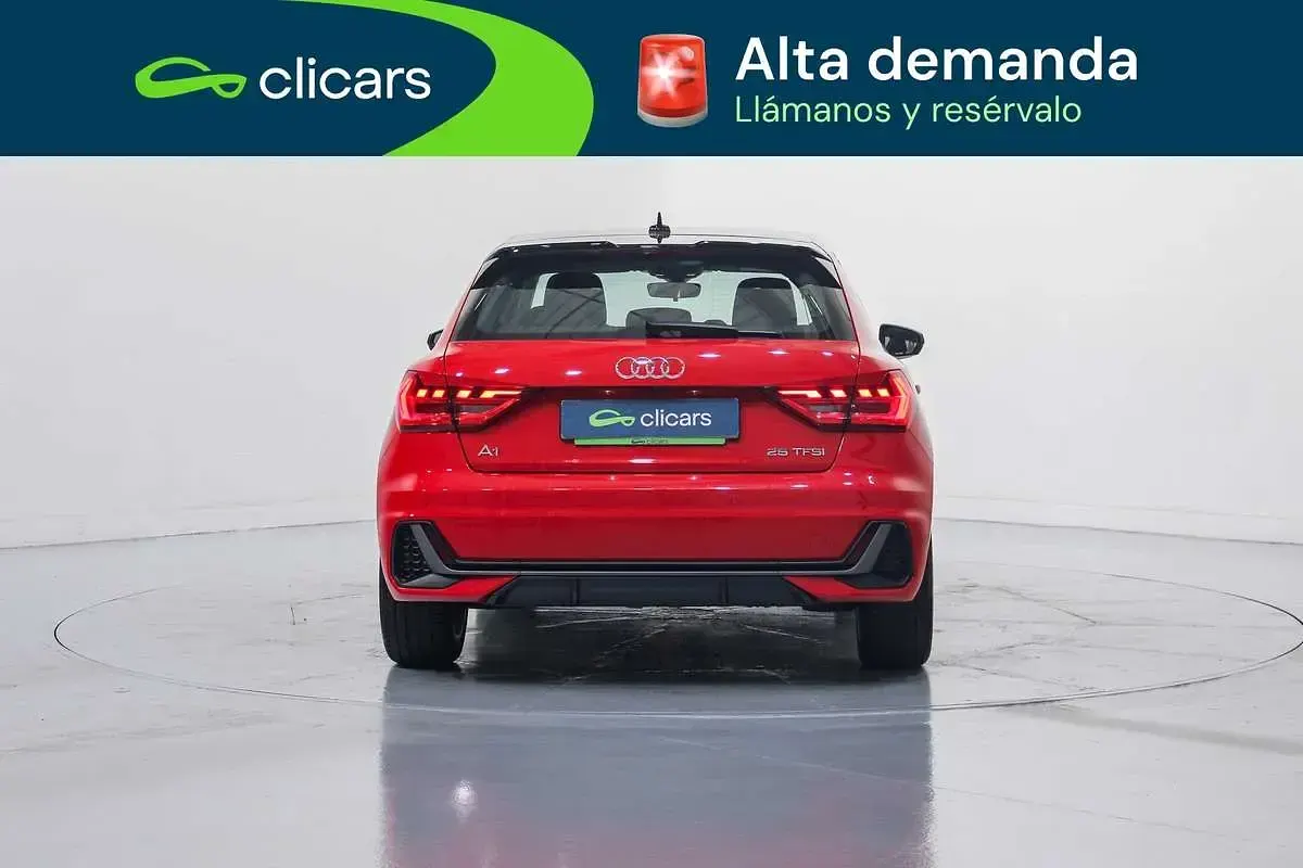Usado Audi A1 Sportback 95 CV (69 kW) 2021 Rojo Utilitario