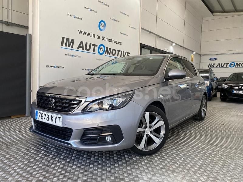 Gris / plata Usado 2019 Peugeot 308 Allure Berlina | 10.990 € (Buen precio) - Imagen 1/4