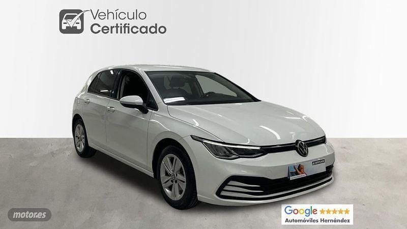 Usado VW Golf VIII Life 110 CV (80 kW) 2021 Blanco Berlina
