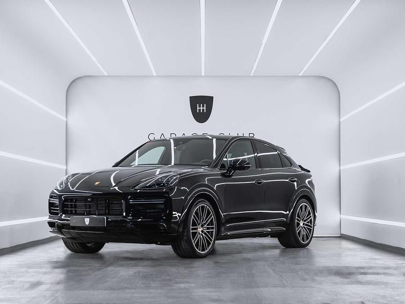 Negro Usado 2021 Porsche Cayenne Turbo SUV | 99.999 € - Imagen 1/4