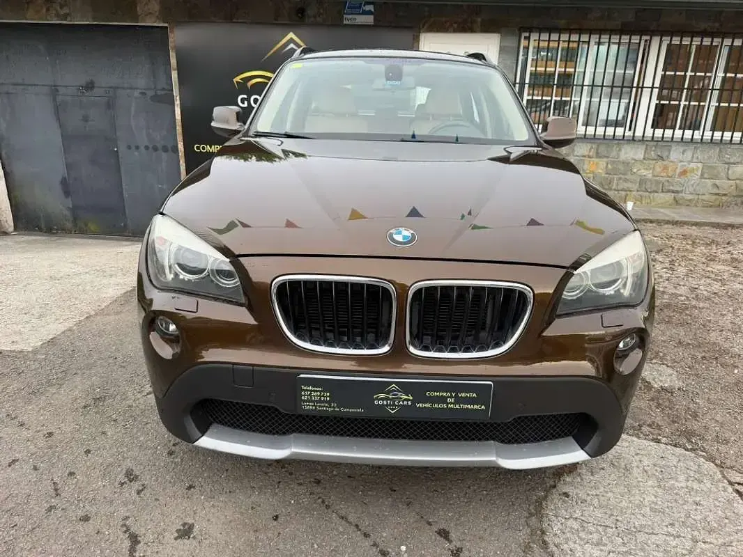 Usado BMW X1 177 CV (130 kW) 2010 Marrón SUV
