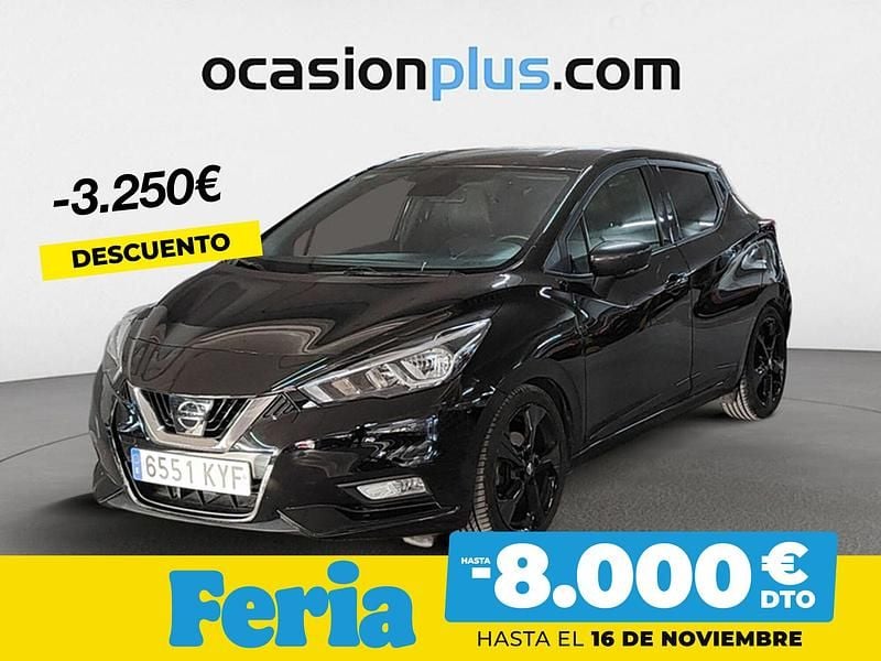 Negro Usado 2019 Nissan Micra Utilitario | 13.750 € (Precio justo) - Imagen 1/4