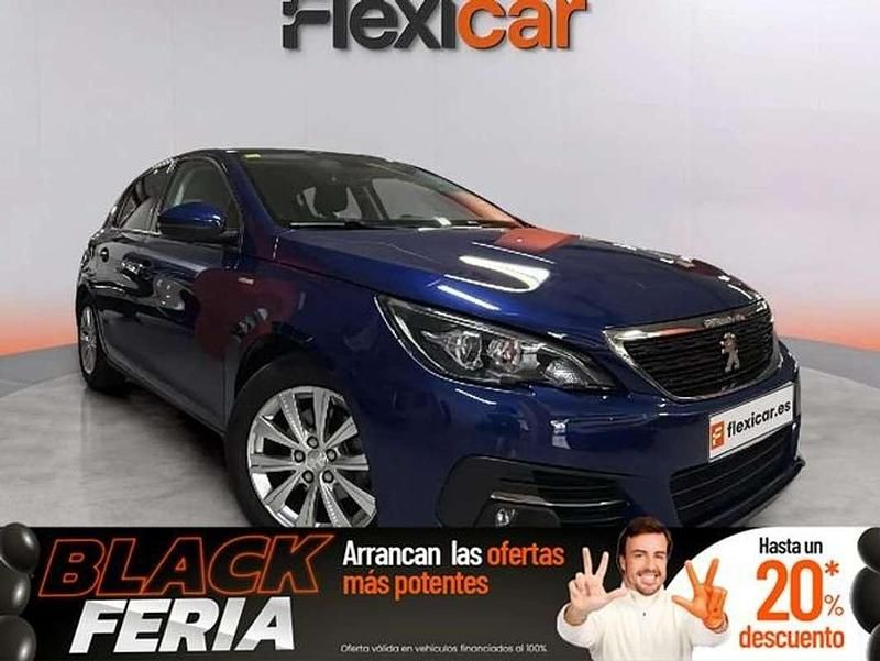 Azul Usado 2020 Peugeot 308 SW Allure Familiar | 9990 € (Buen precio) - Imagen 1/4