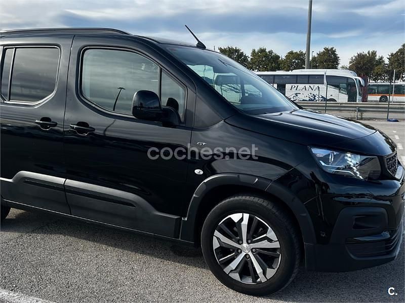 Negro Usado 2023 Peugeot Rifter GT Monovolumen | 22.500 € (Precio justo) - Imagen 1/4