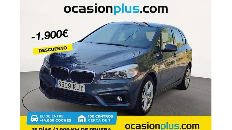 Gris Usado 2018 BMW 220 Active Tourer Monovolumen | 18.591 € - Imagen 1/4