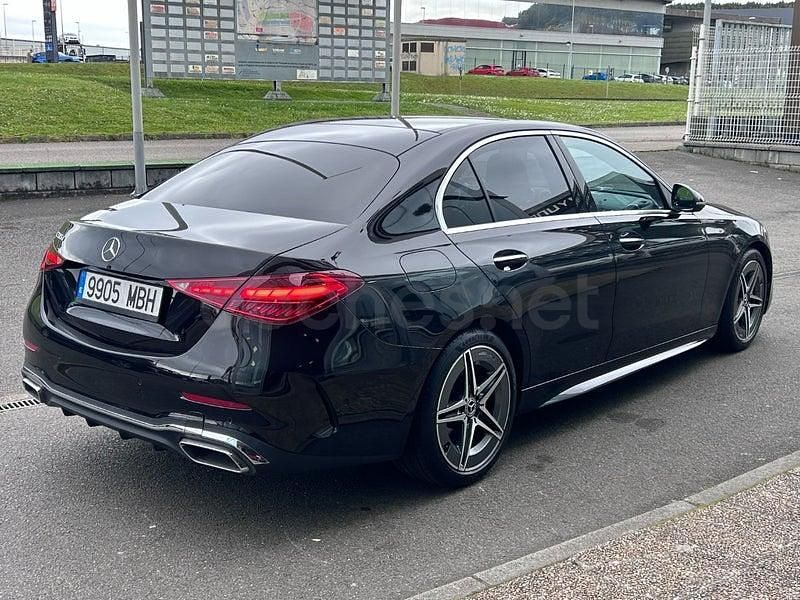 Usado Mercedes C200 163 CV (119 kW) 2022 Azul Berlina