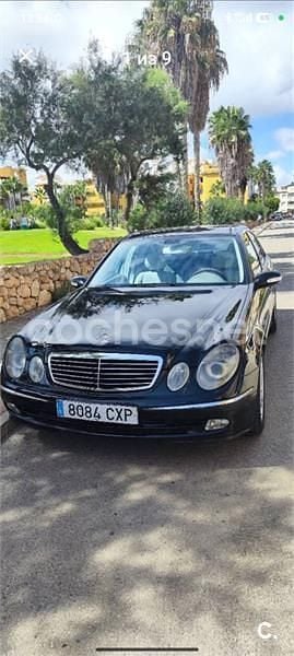 Usado Mercedes E320 Avantgarde 204 CV (150 kW) 2002 Negro Berlina
