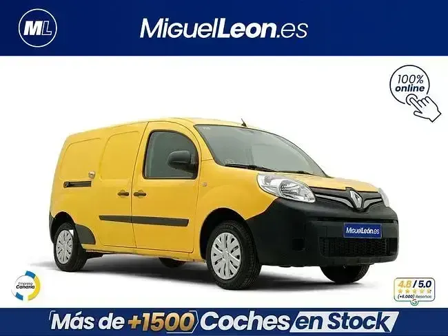 Usado Renault Kangoo 95 CV (69 kW) 2020 Amarillo Monovolumen