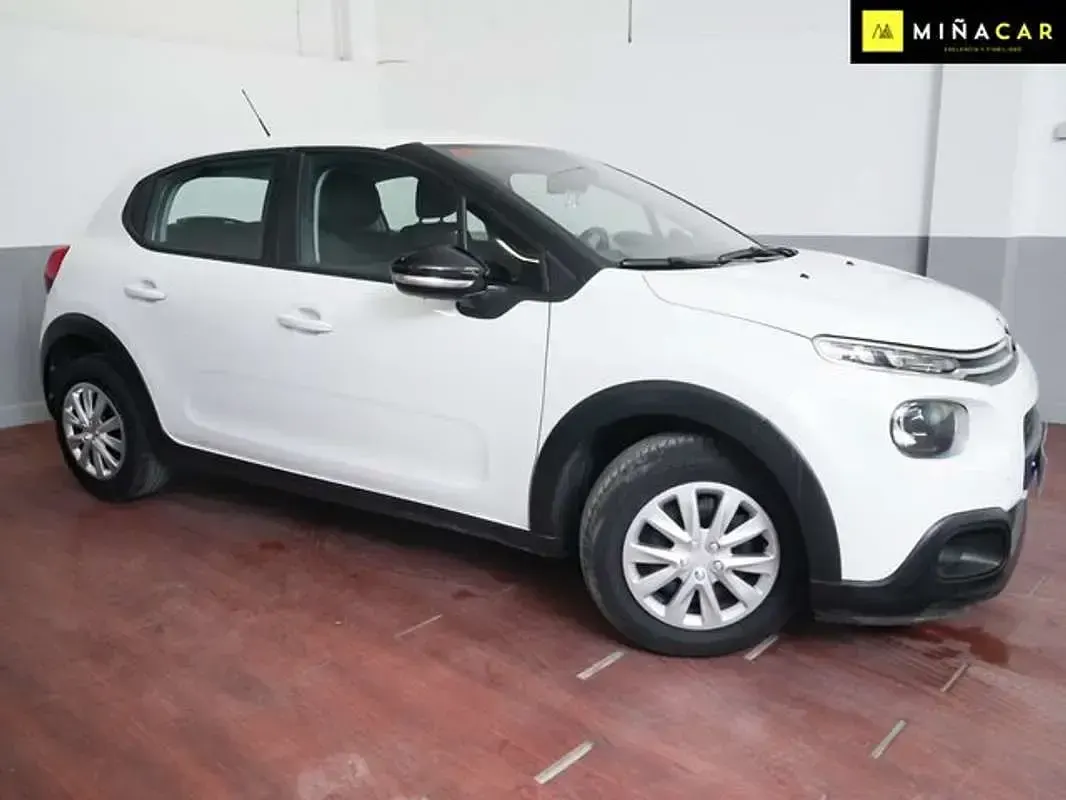 Usado Citroën C3 Feel 99 CV (72 kW) 2019 Blanco Utilitario