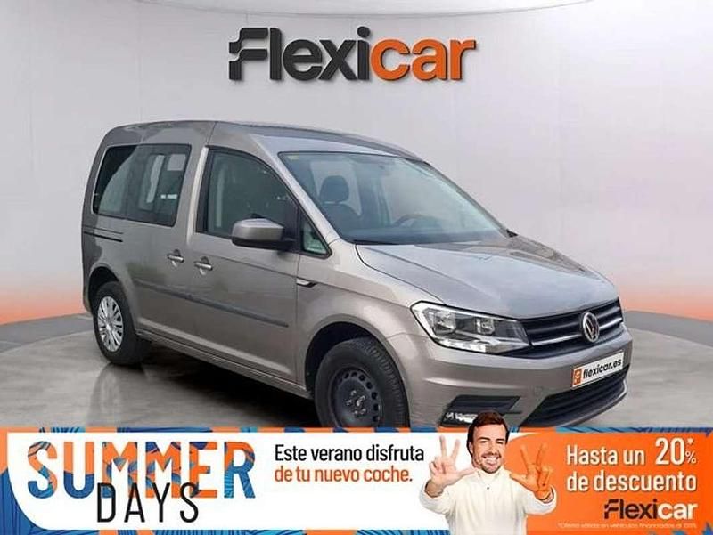 Gris Usado 2020 VW Caddy Edition Monovolumen | 16.490 € (Super precio) - Imagen 1/4