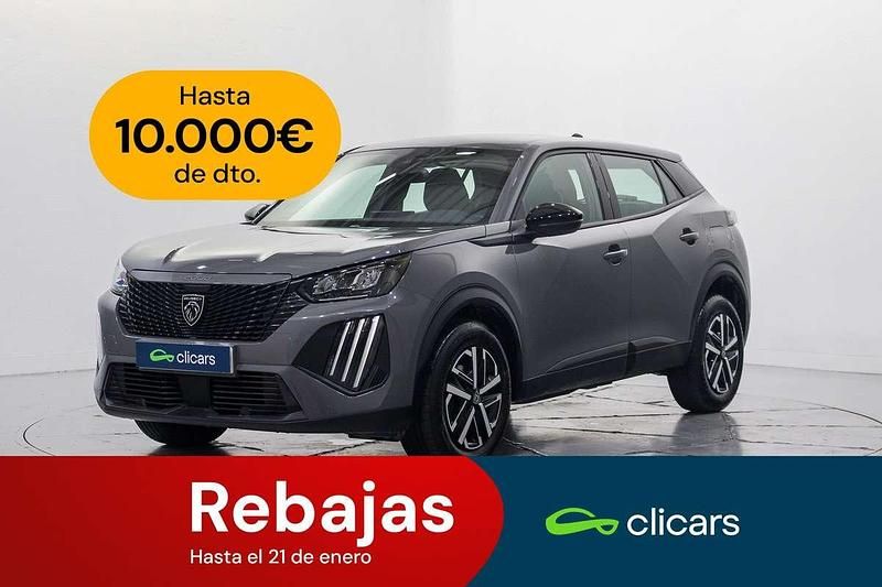 Gris Usado 2024 Peugeot 2008 Active SUV | 14.390 € (Super precio) - Imagen 1/4