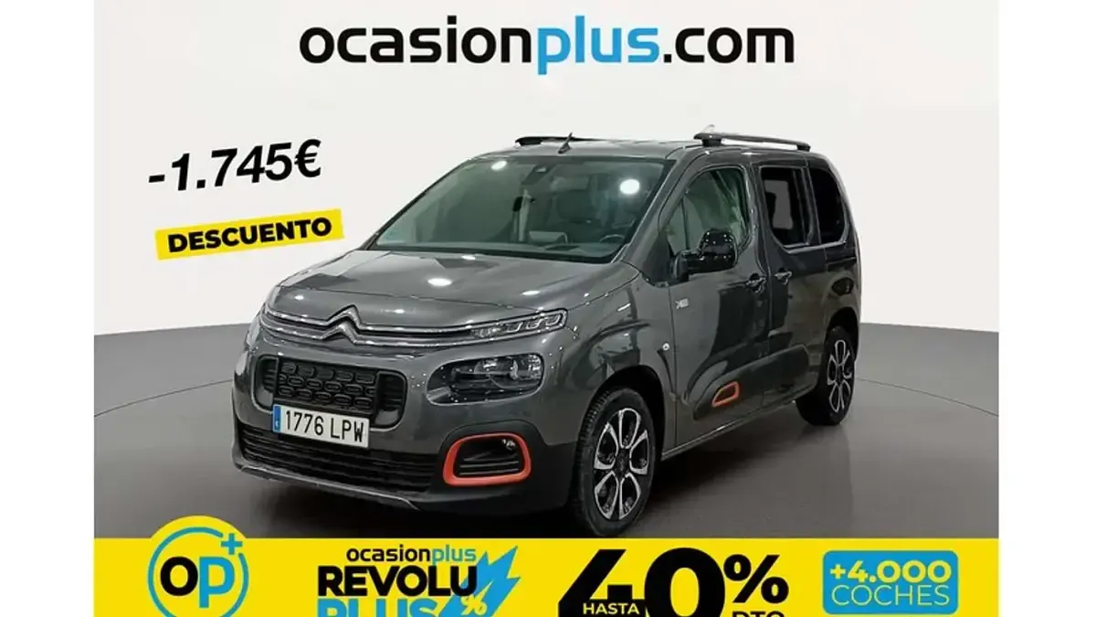 Usado Citroën Berlingo Shine 131 CV (96 kW) 2021 Gris Monovolumen