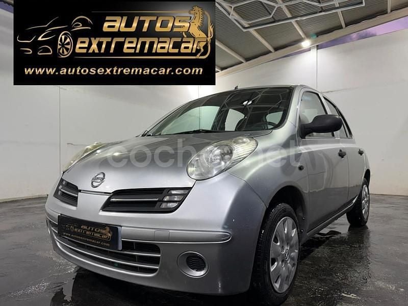 Gris / plata Usado 2006 Nissan Micra Visia Berlina | 2299 € (Buen precio) - Imagen 1/4