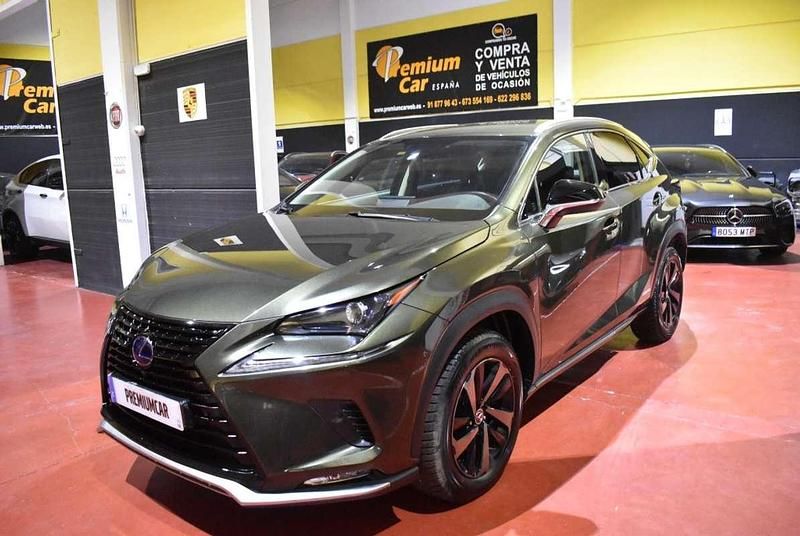 Usado Lexus NX300h Executive Line 197 CV (144 kW) 2021 Verde SUV