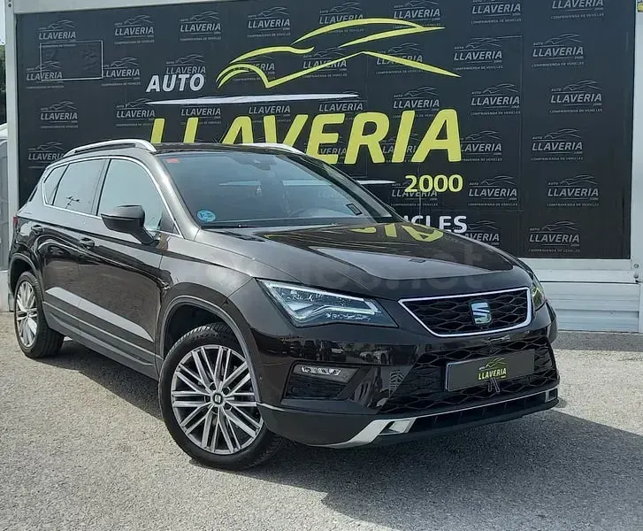 Usado Seat Ateca 190 CV (139 kW) 2017 Negro SUV