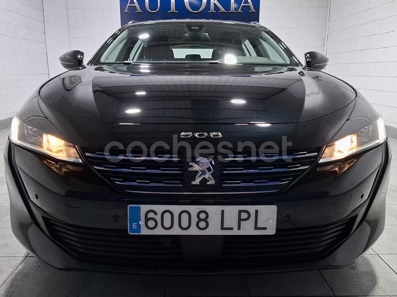 Usado Peugeot 508 SW Business-Line 130 CV (95 kW) 2021 Negro Familiar