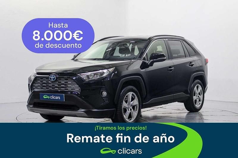 Negro Usado 2021 Toyota RAV4 Hybrid Advance SUV | 25.890 € (Buen precio) - Imagen 1/4