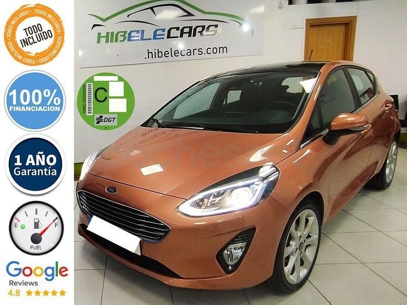 Usado Ford Fiesta Vignale 85 CV (62 kW) 2017 Beige Berlina