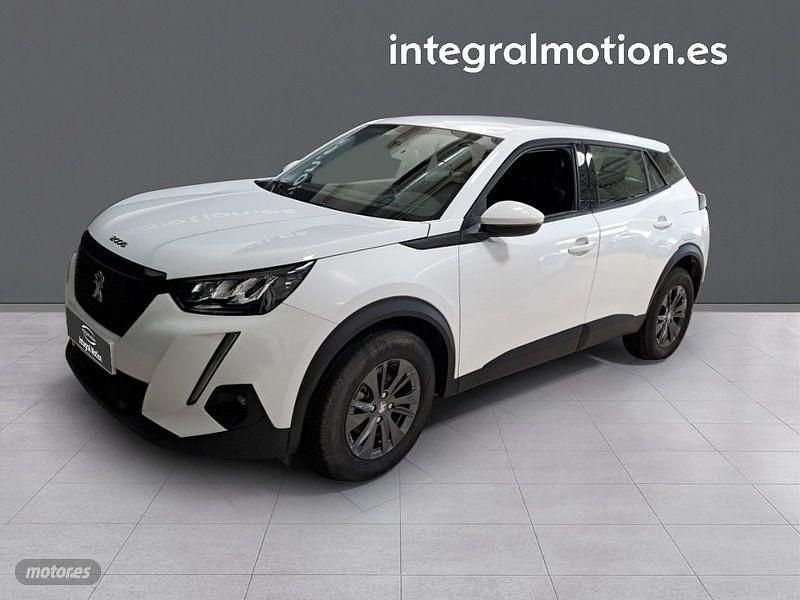 Blanco Usado 2021 Peugeot 2008 Active SUV | 15.500 € (Un poco caro) - Imagen 1/4