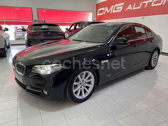 Negro Usado 2014 BMW 520 Berlina | 16.999 € (Precio justo) - Imagen 1/4