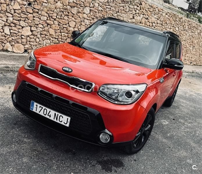 Rojo Usado 2014 Kia Soul SUV | 10.500 € (Precio justo) - Imagen 1/4